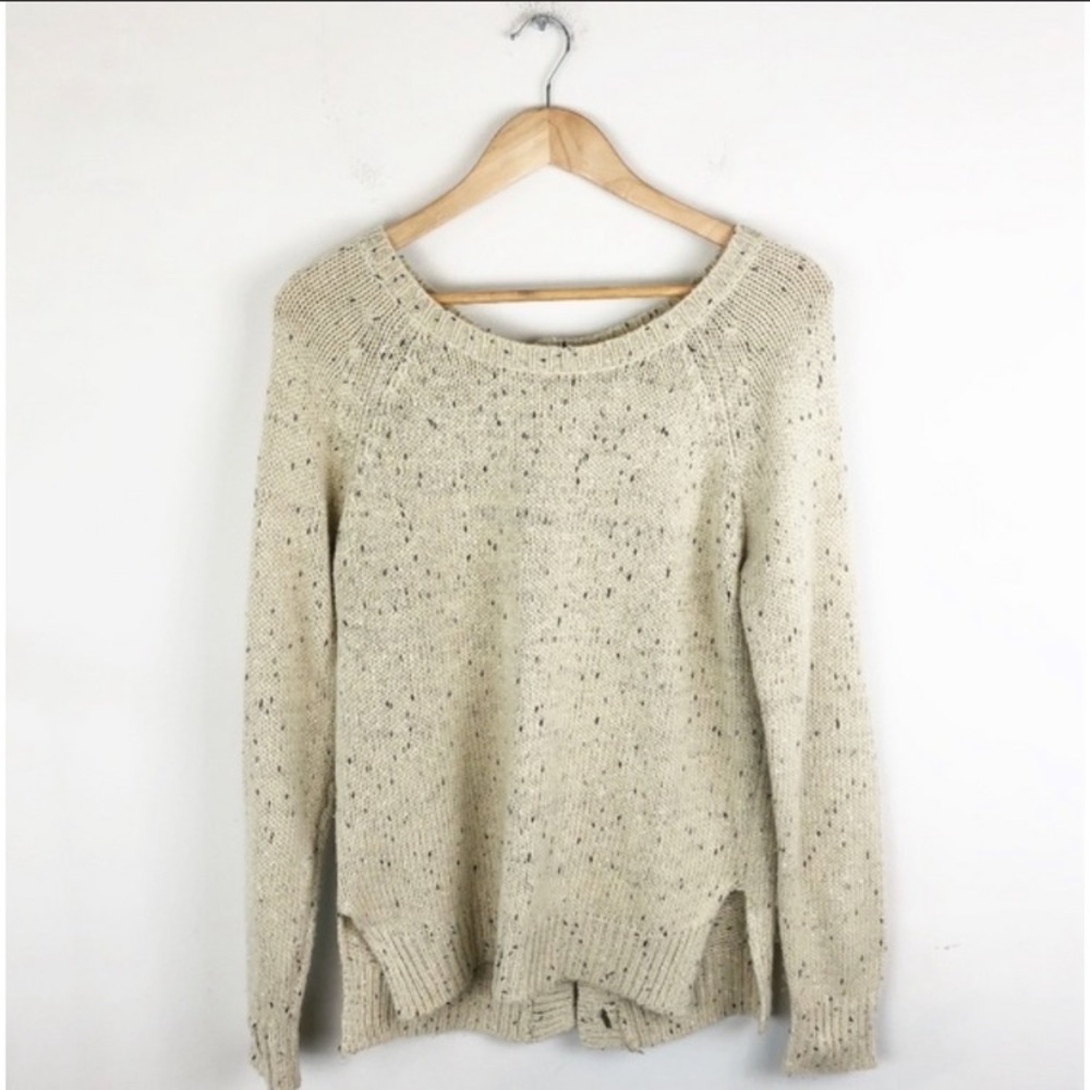 Market & Spruce Elbow Patch Sweater